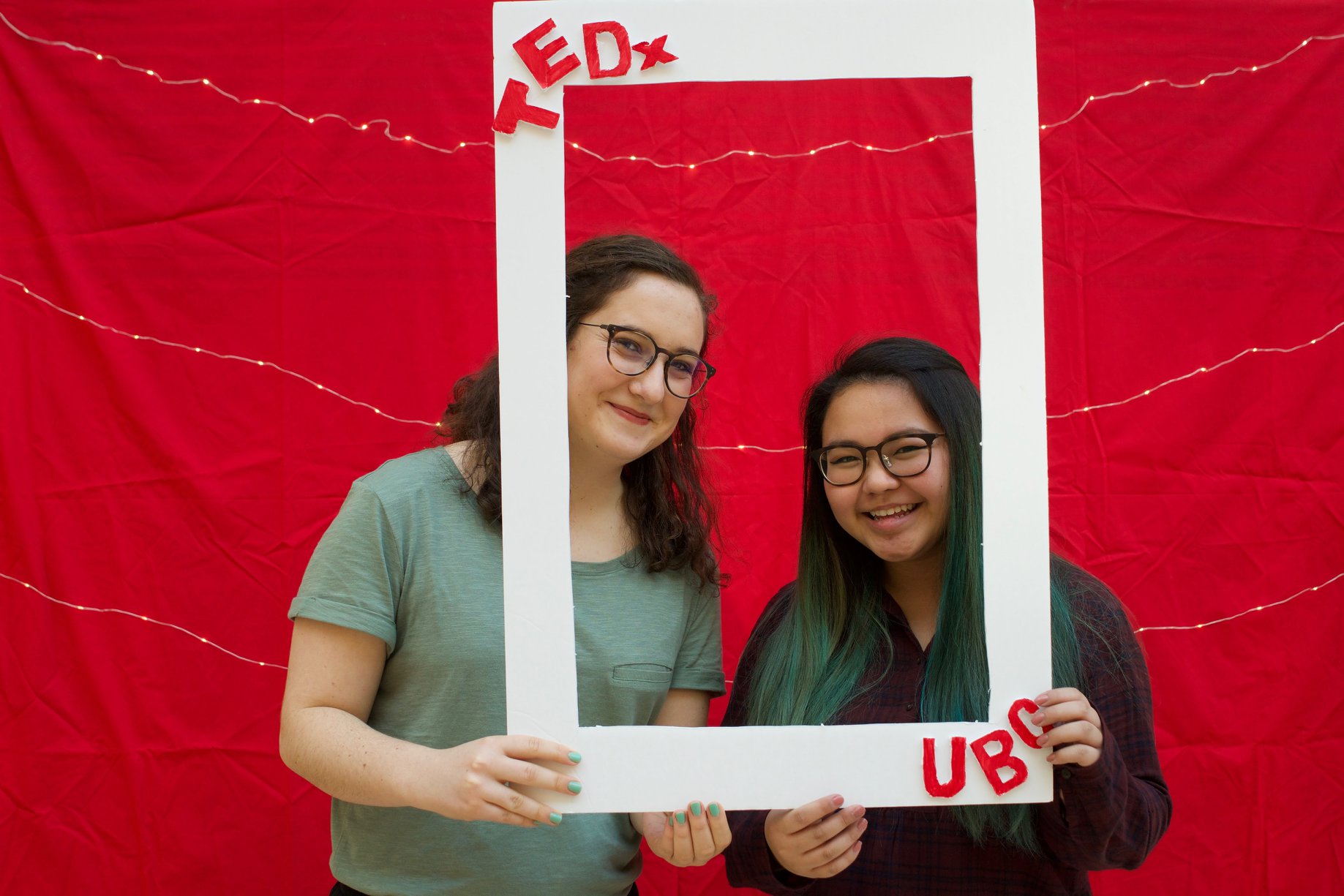 Sarah is the coolest politics geek ever and we actually hung out again after TEDx ended!