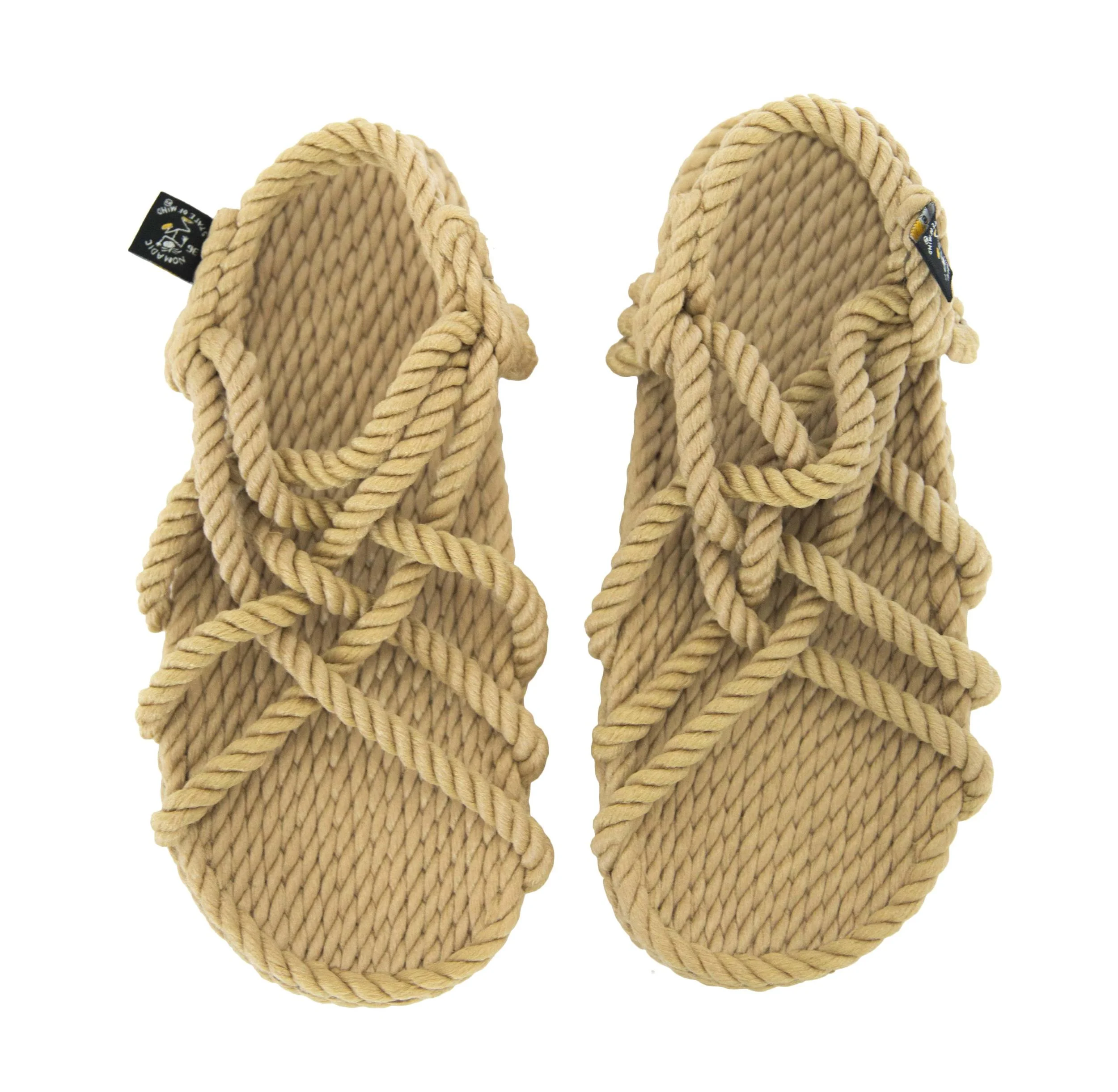 Rope Sandal - Camel Colour