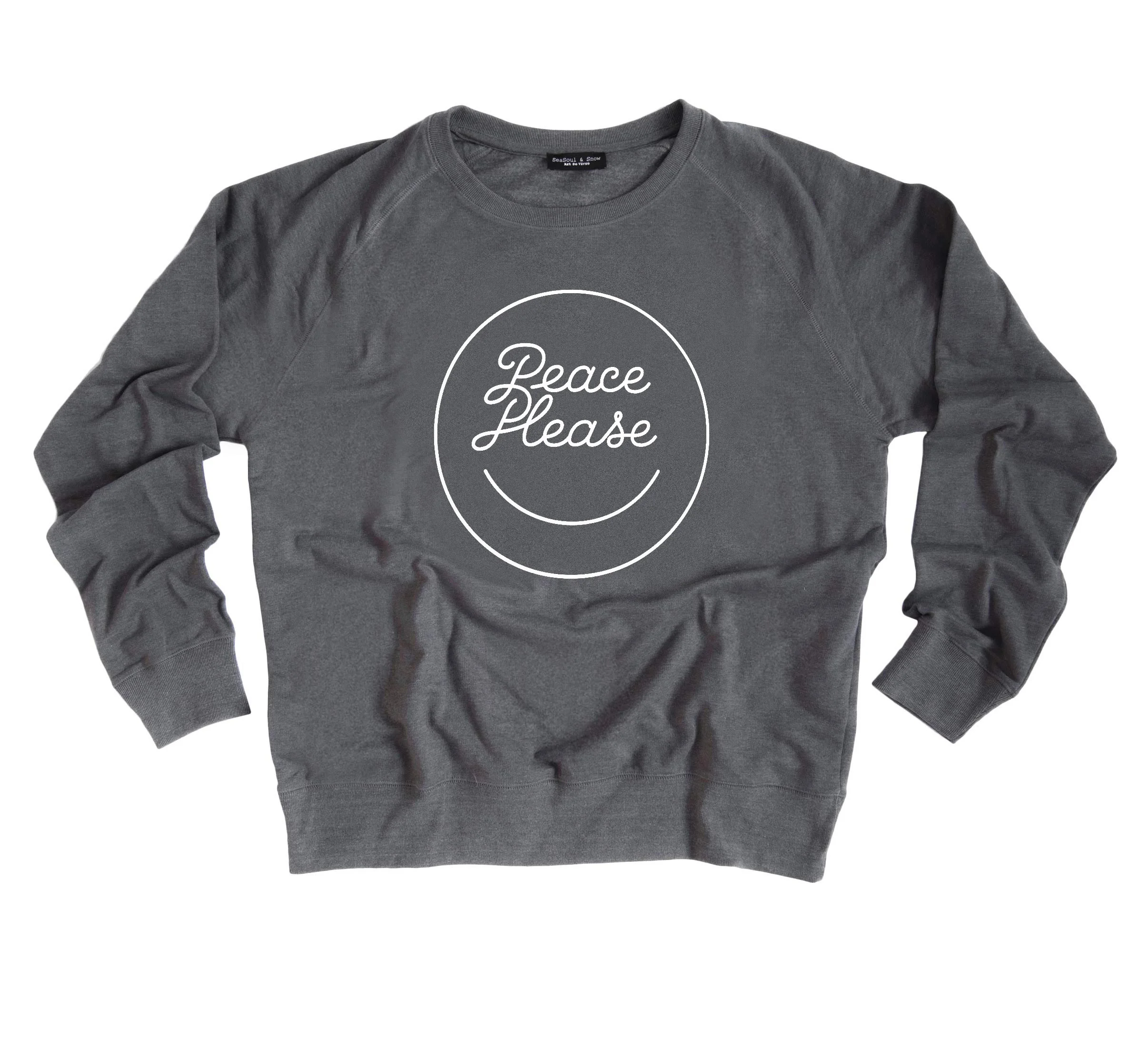 PEACE_PLEASE_charGREY_SWEAT.jpg