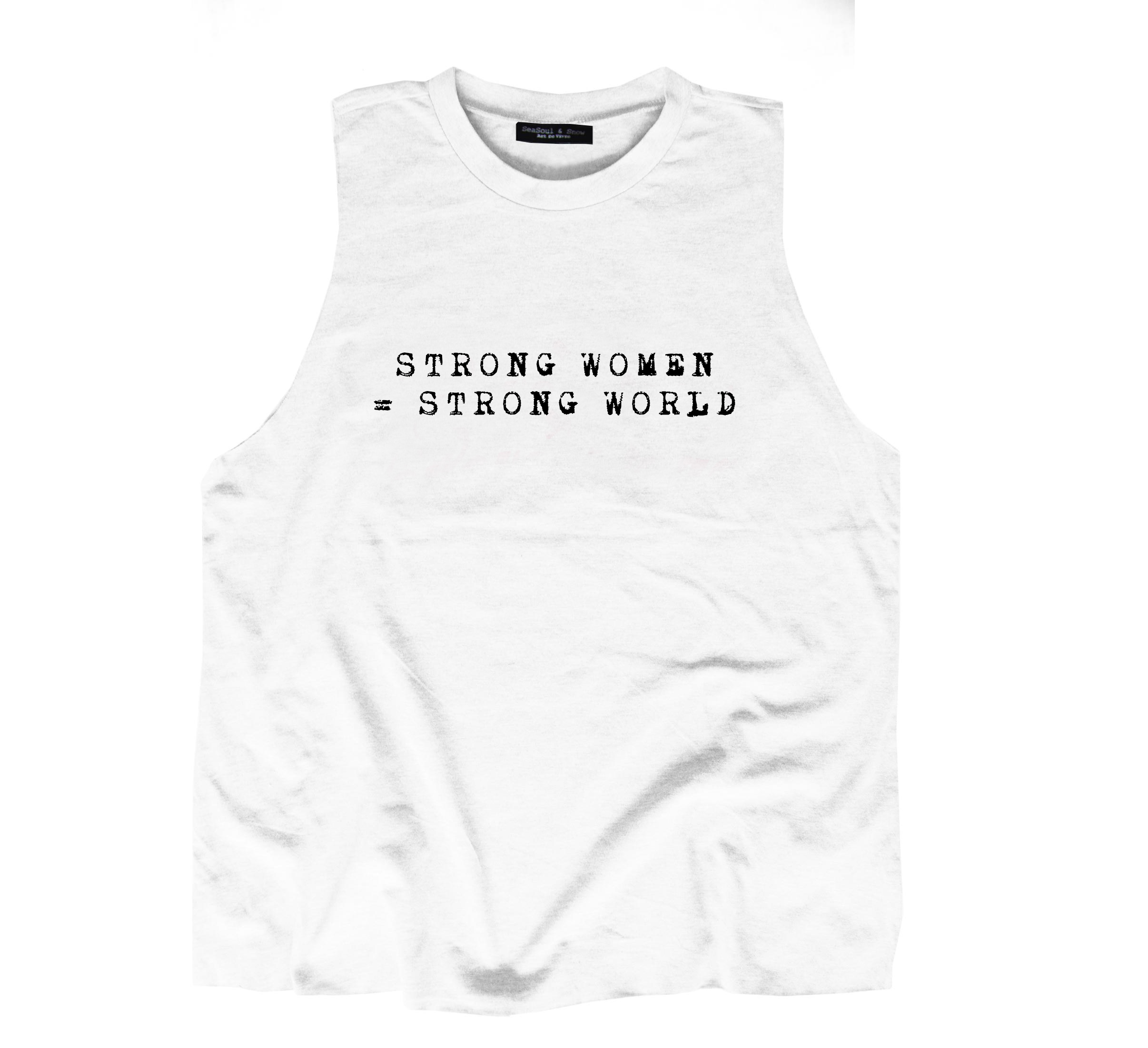 Strong Women - Muscle Vest Top