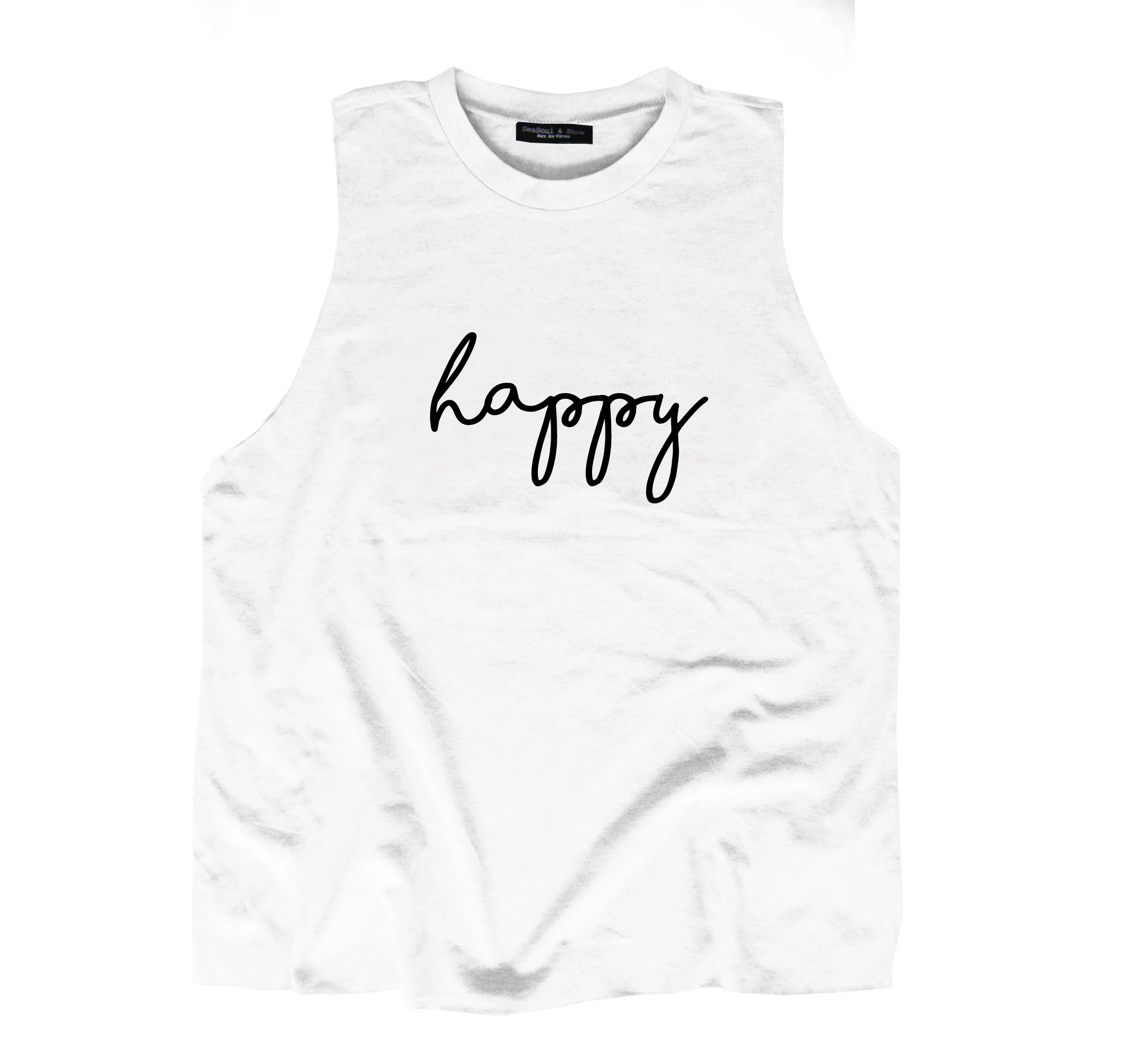 HAPPY - Muscle Vest Top