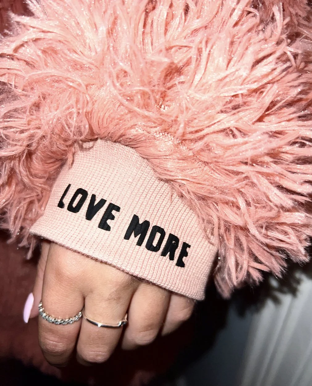 Oversized Cosy Reversible Shaggy Sherpa Hoodie