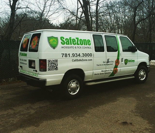 Safe Zone Truck Lettering