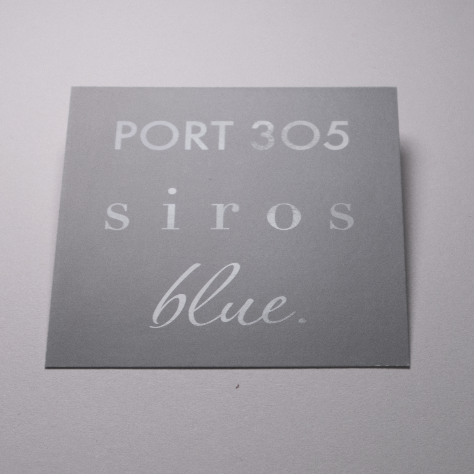 Square Business Card Design