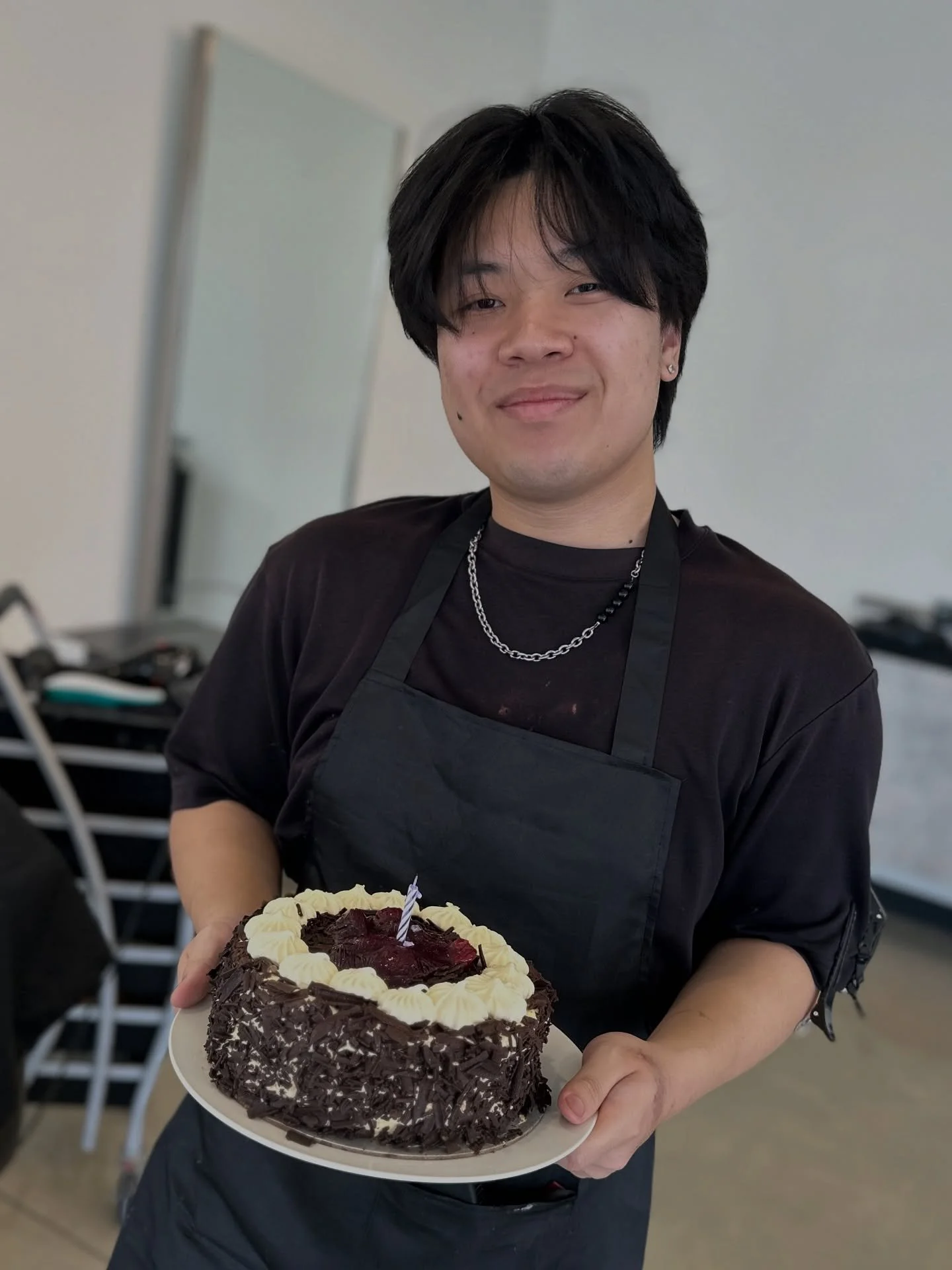 Happy birthday, Matty! 😂❤️👌 Here's to another year of slaying the game! 🎉

We still chuckle at Matty's early days, hesitant but full of potential. Fast forward to today, and he's a superstar stylist! Matty's passion and dedication make our team sh