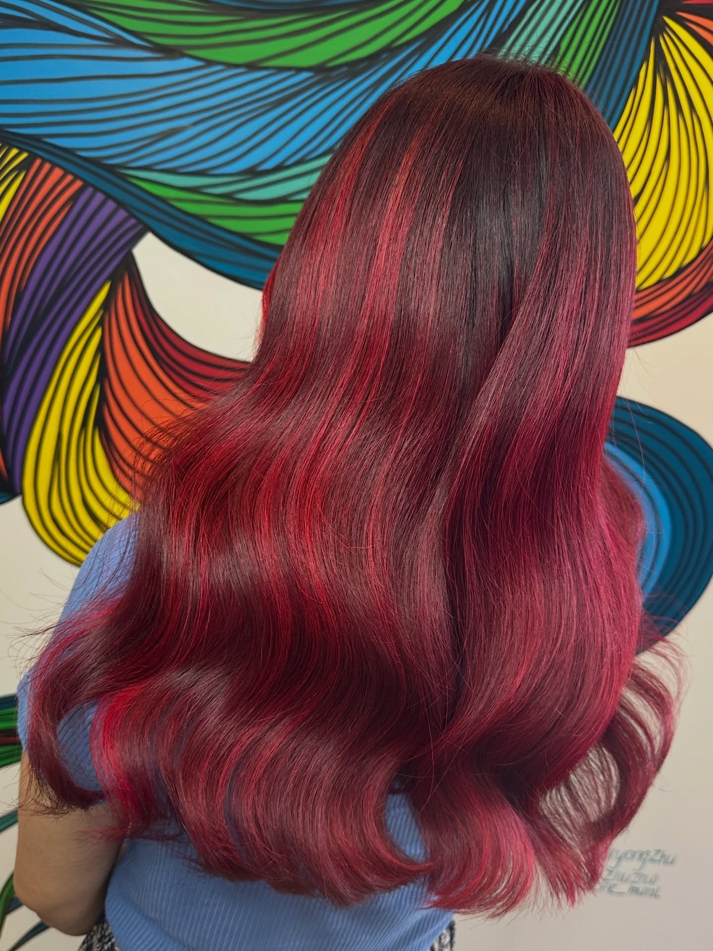 RED-Y or not, here we come! Shes coming in HOT! 🔥❤️🥰 Stunning&hellip;

Cut/Colour by @hairbyhungtran 
Colour Assist by @hairbybillieclark @e.hniangzi 

 #blowitsahairthing #kilkenny #adelaidecolourist #adelaidesalon #hairbyhungtran