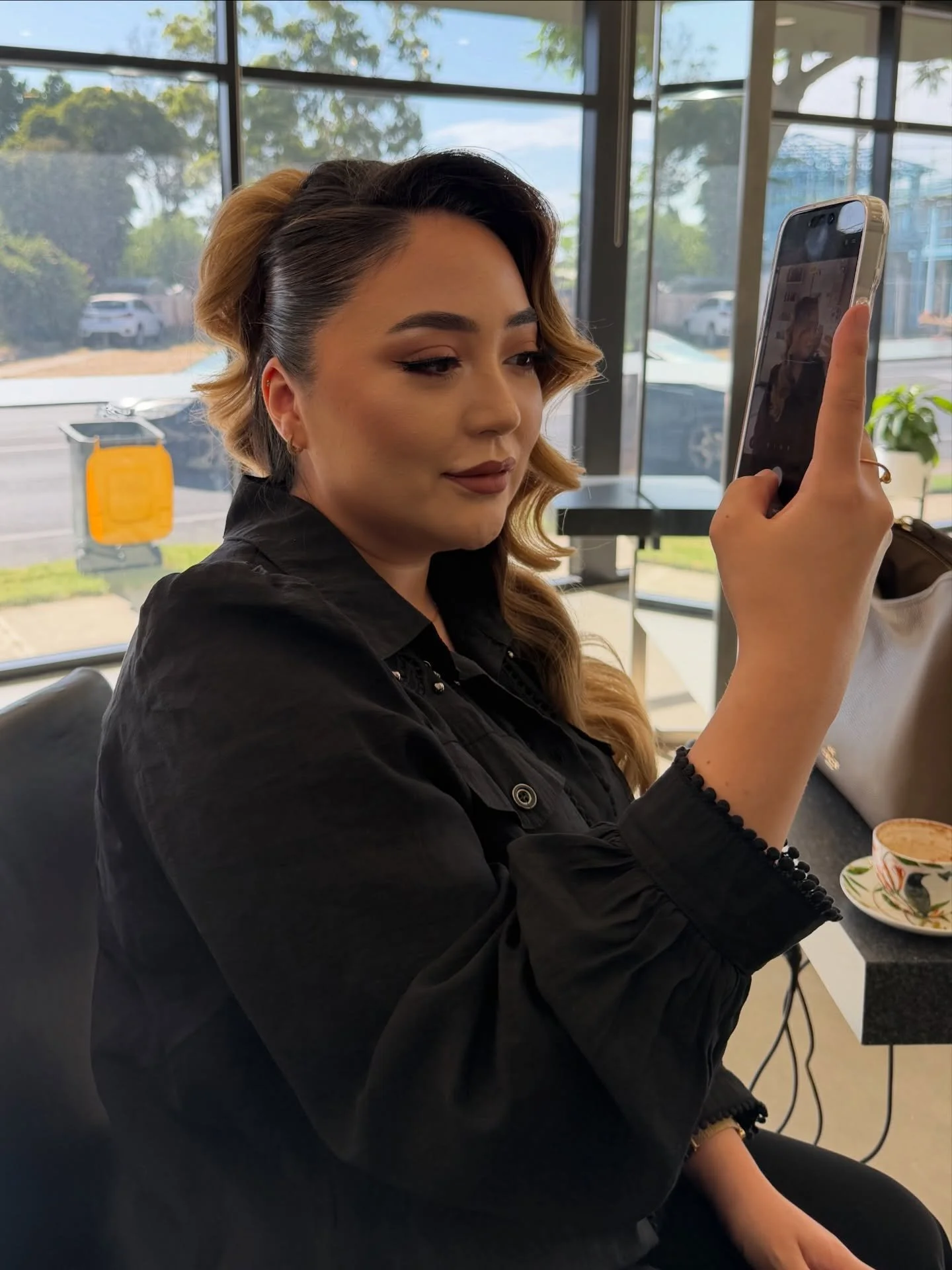 Theres a reason why we call her the QUEEN of upstyles. 👑🥰💕 Vee&rsquo;s meticulous detailing is what makes her one of the best in Adelaide.

Style by @thugsbunny__ 

#adelaidehairsalon #blowitsahairthing #kilkenny #adelaidecolourist #adelaidesalon