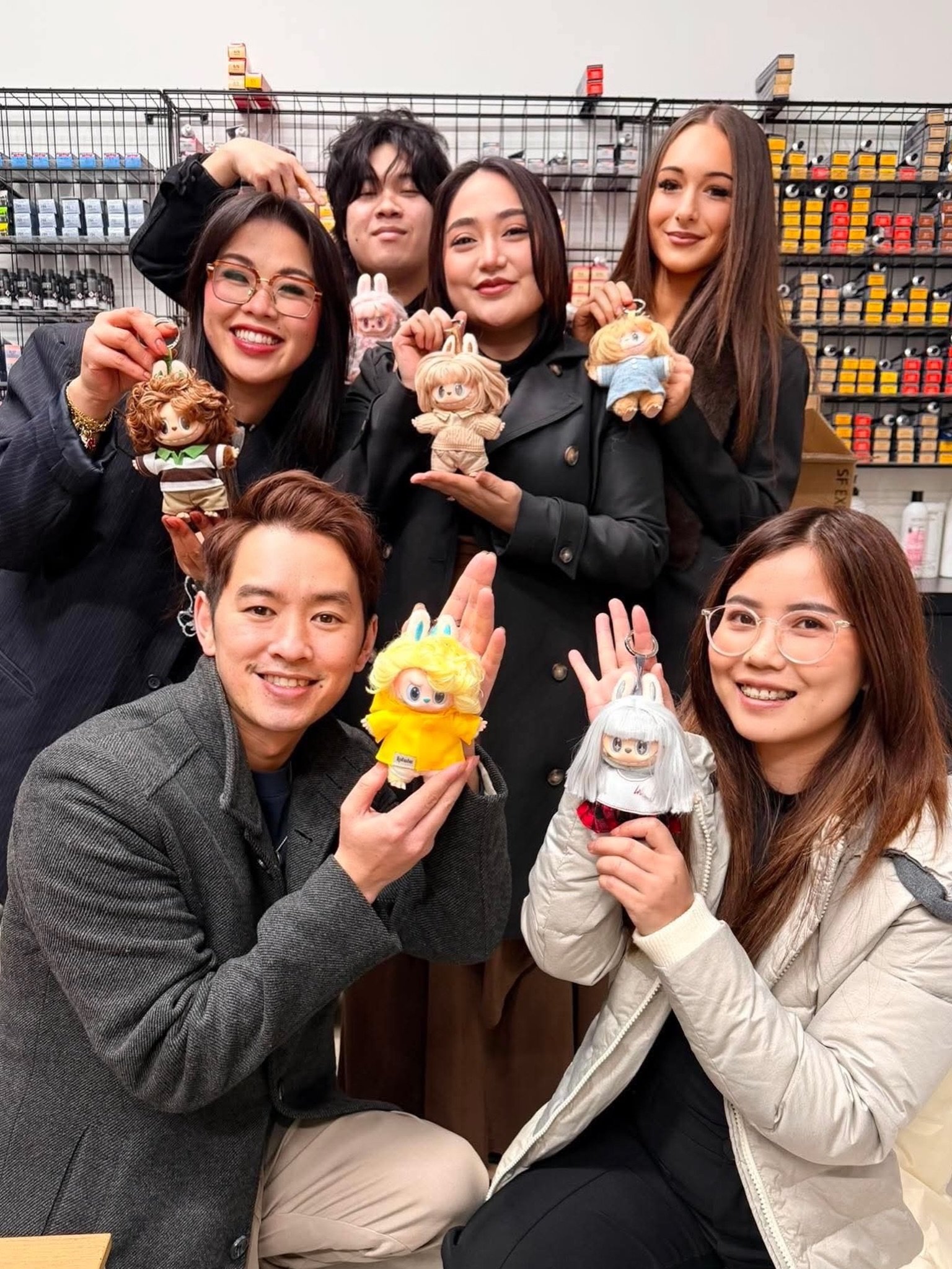 Out of appreciation for everything our team does, we surprised each of them with a limited edition Hair Salon Labubu Dolls. 💇&zwj;♀️🧸❤️

It&rsquo;s only a small token of our gratitude for the passion, dedication and care they bring to the salon eve