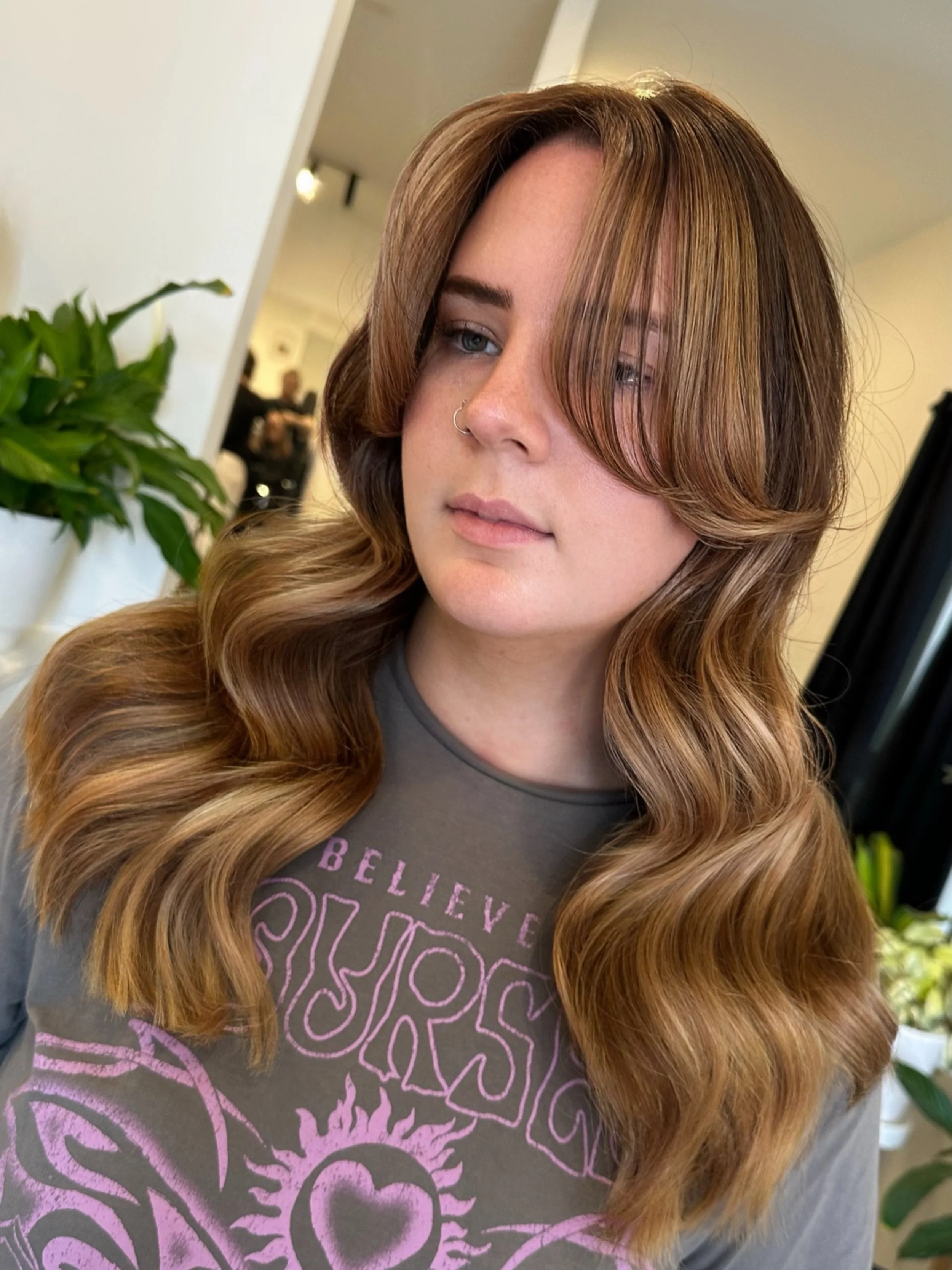 Creating a stunning CARAMEL BLONDE during salon training. 🍯✨

No matter how good you think you are, there&rsquo;s always something new to learn. Every training session is an opportunity to refine our techniques, challenge ourselves and become better