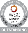 Silver Outstanding International Wine & Spirits Competition 2017 Batch 1