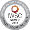 Silver International Wine & Spirits Competition 2018 Batch 3