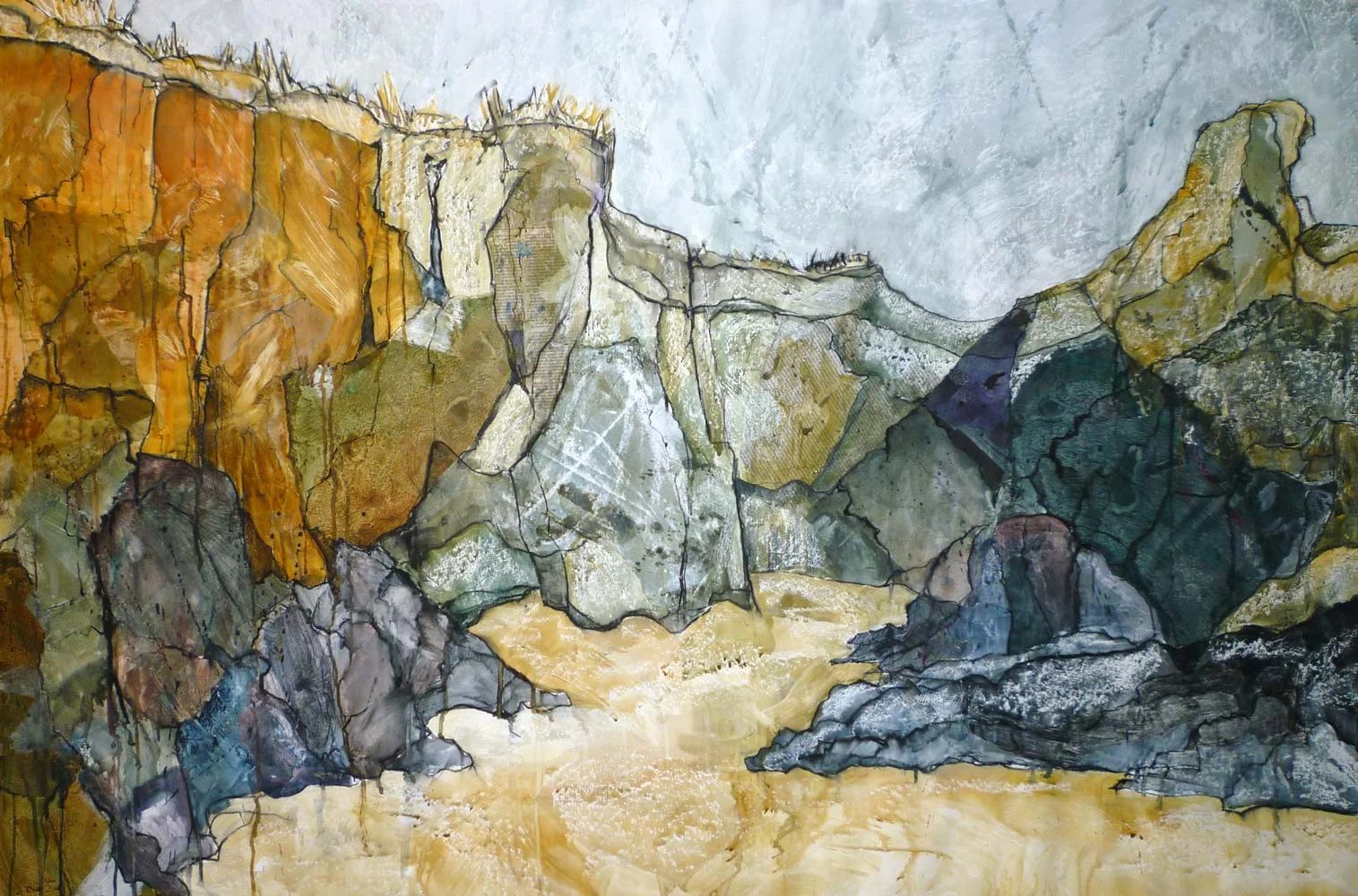Cliffs at Gwithian 3 