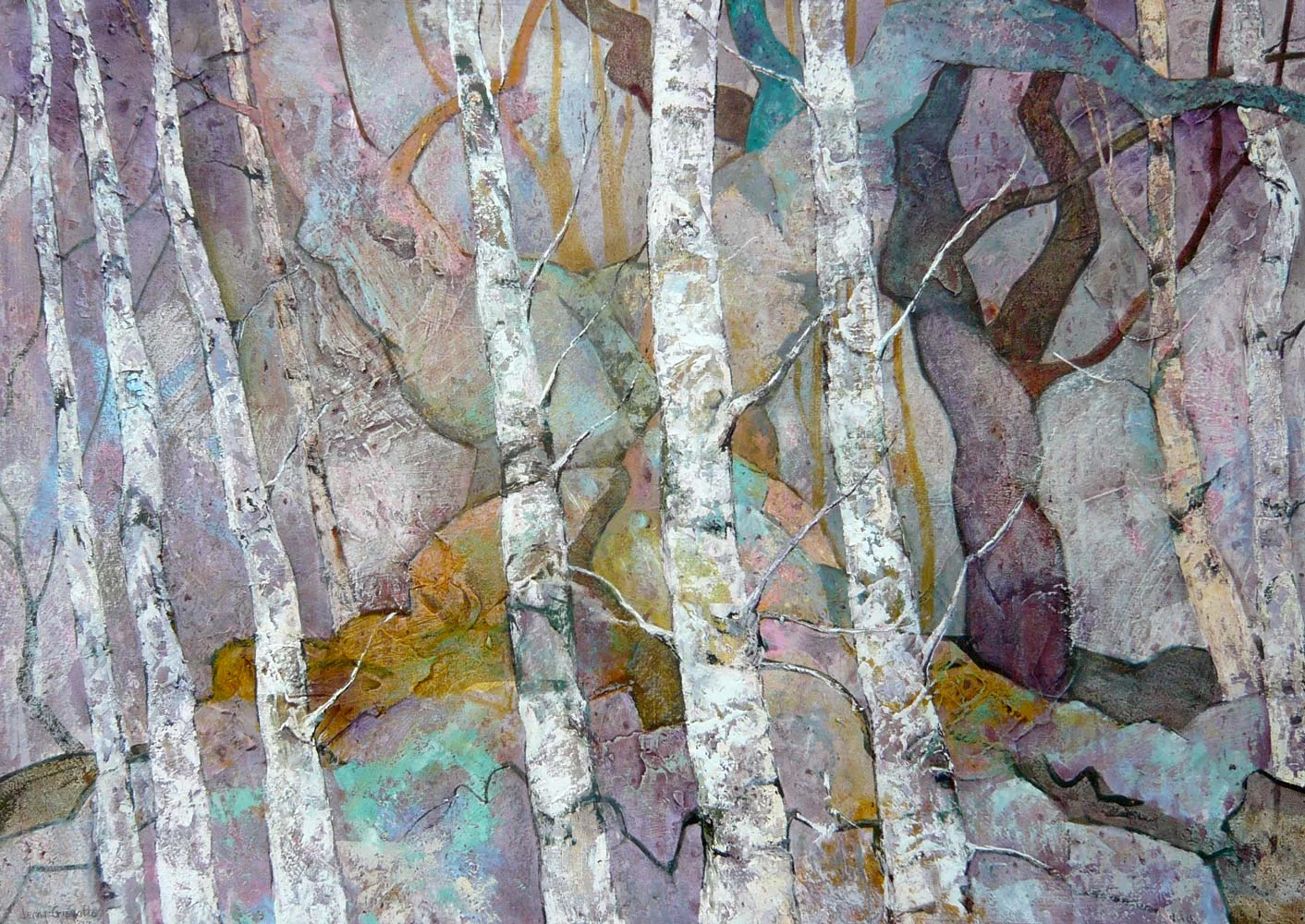 Mysterious woodland
