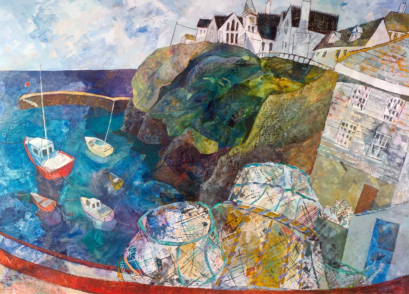 Autumn morning, Port Isaac