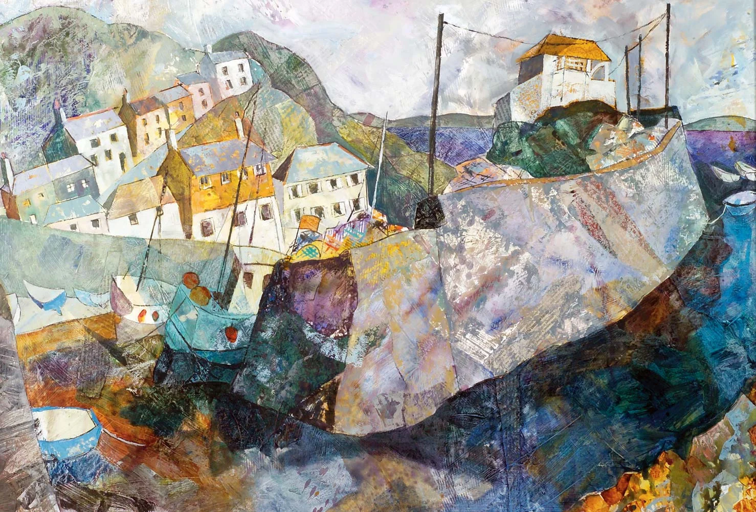 Low tide, Mevagissey harbour