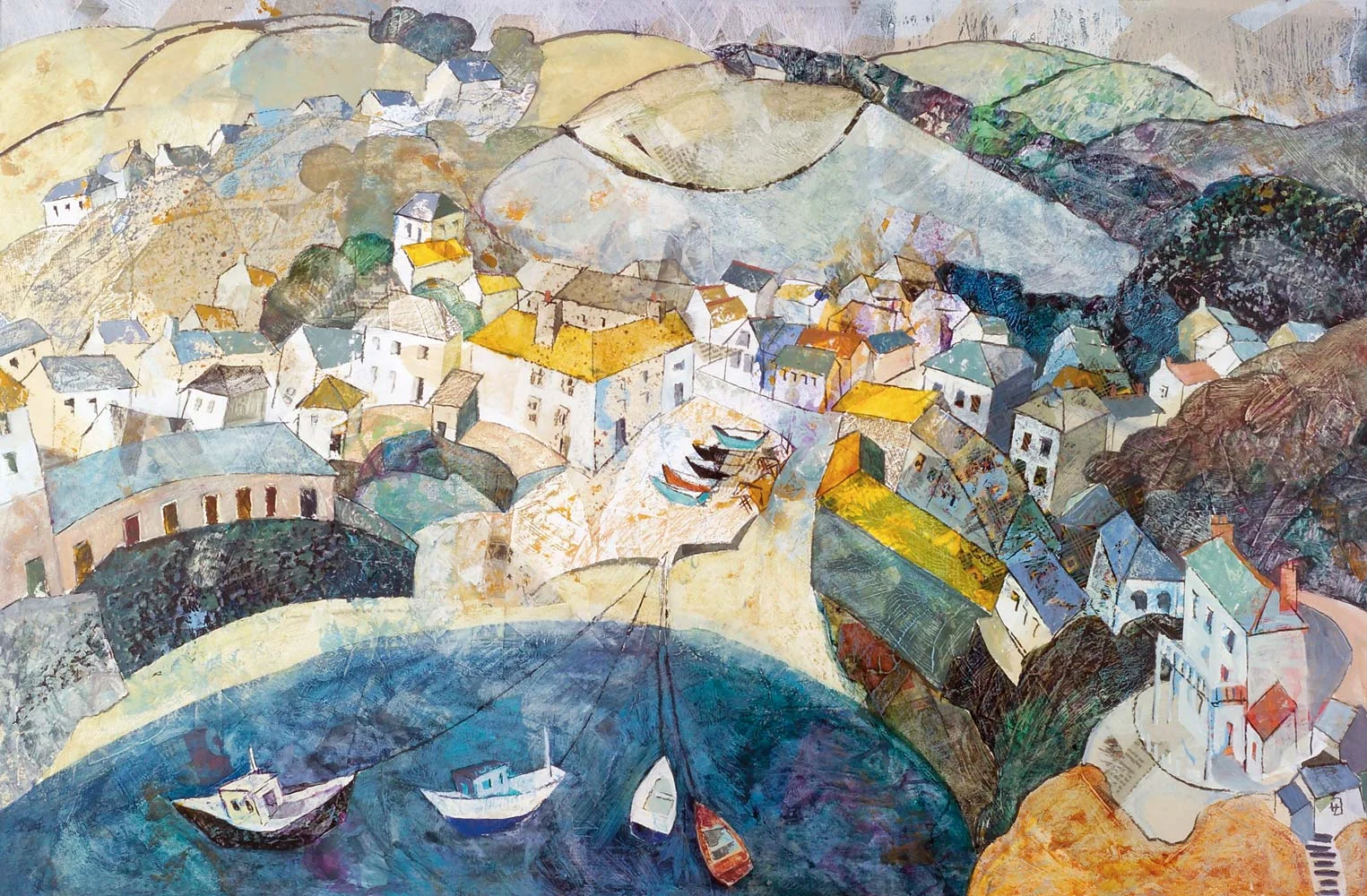 Port Isaac from up the hill