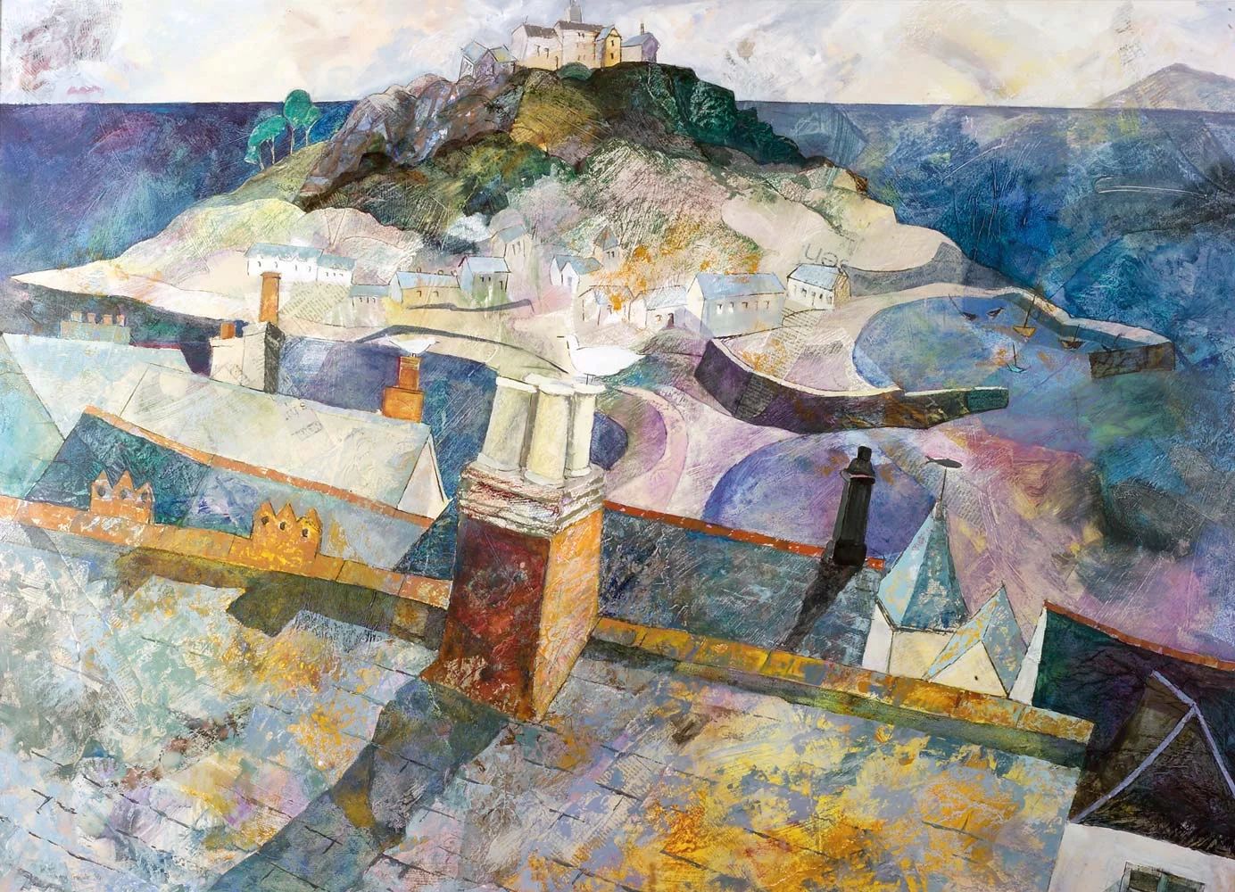 Over the rooftops to St. Michael's Mount 
