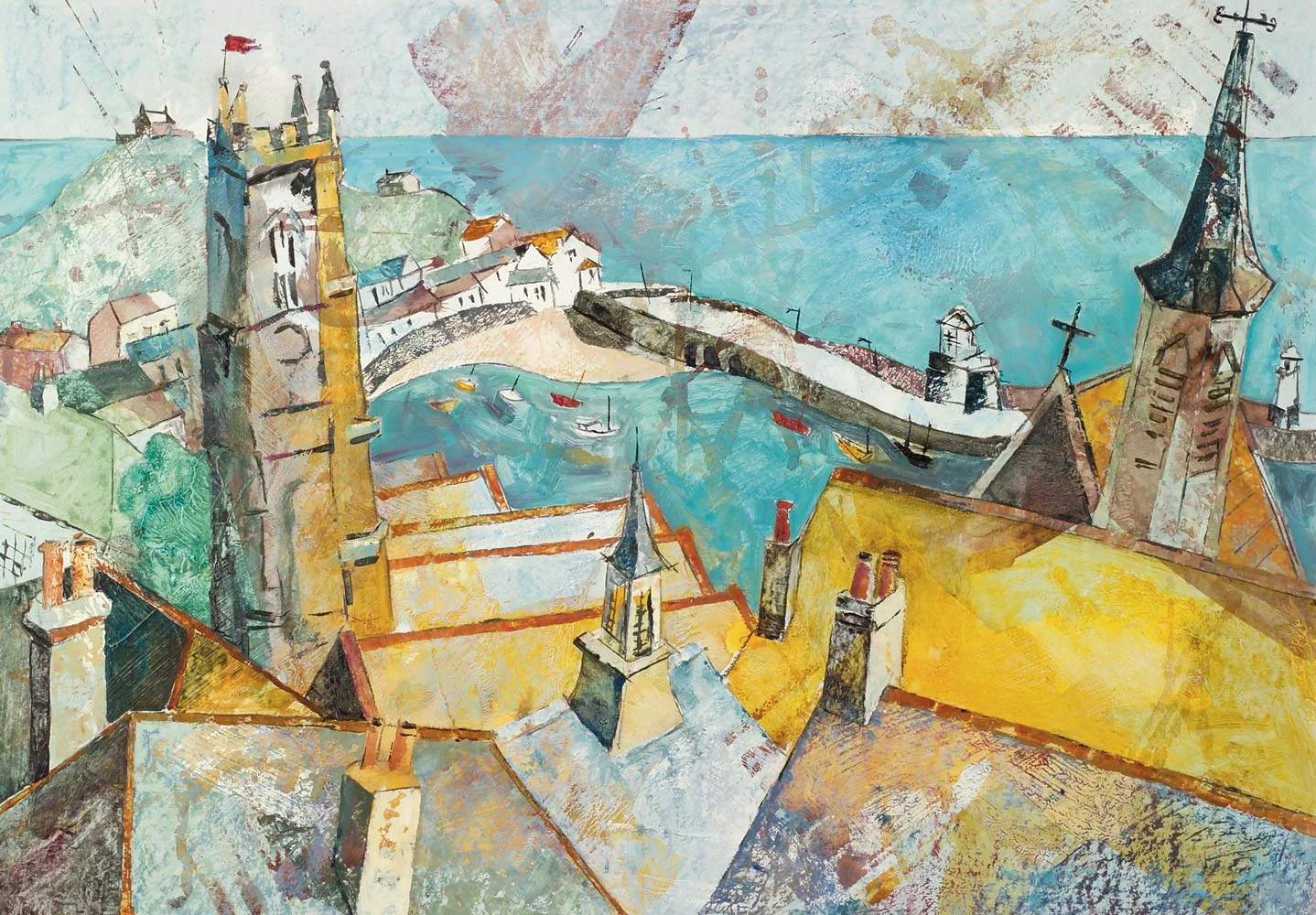 Two towers, St. Ives
