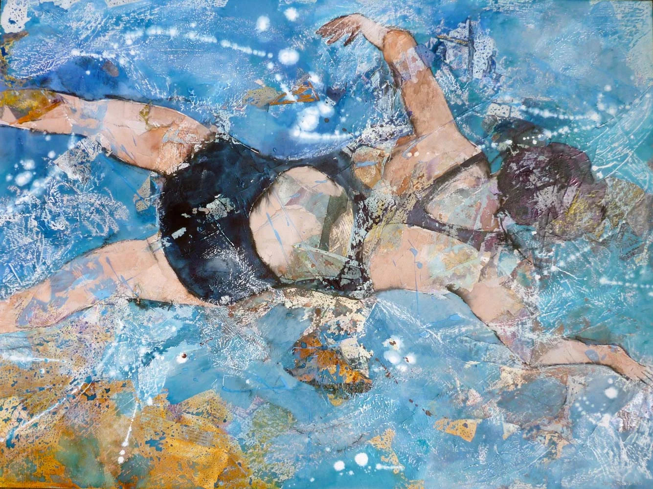 Cornish swimmer