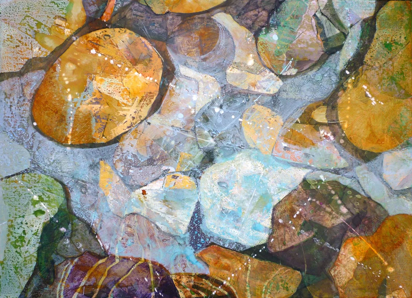 Low tide rock pool