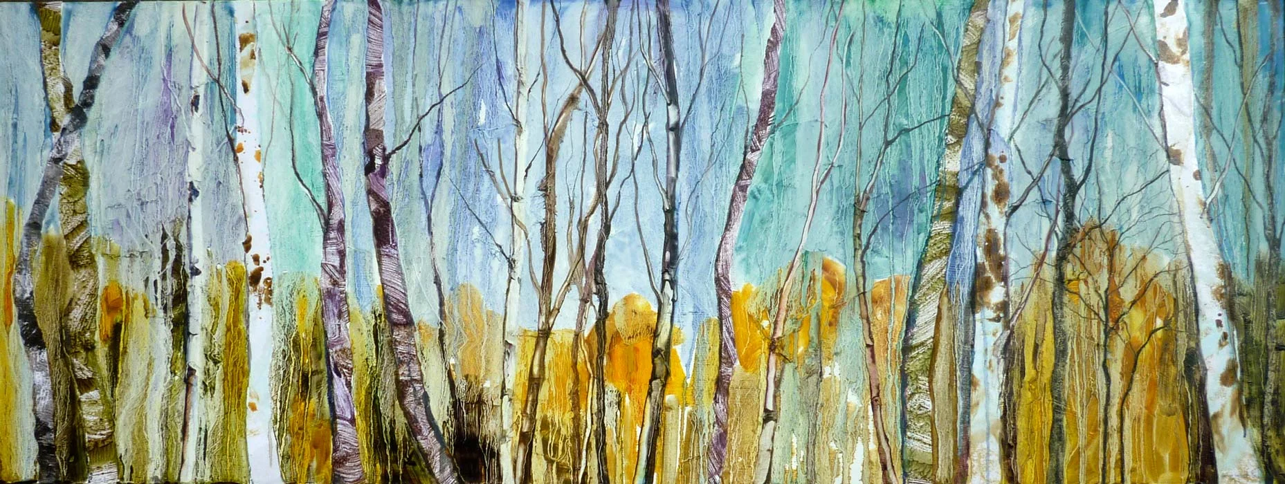 Spring treetops