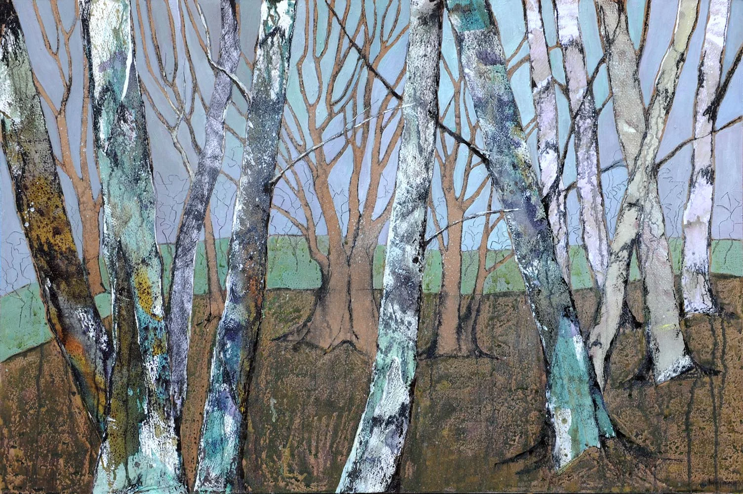 Magnificent birches