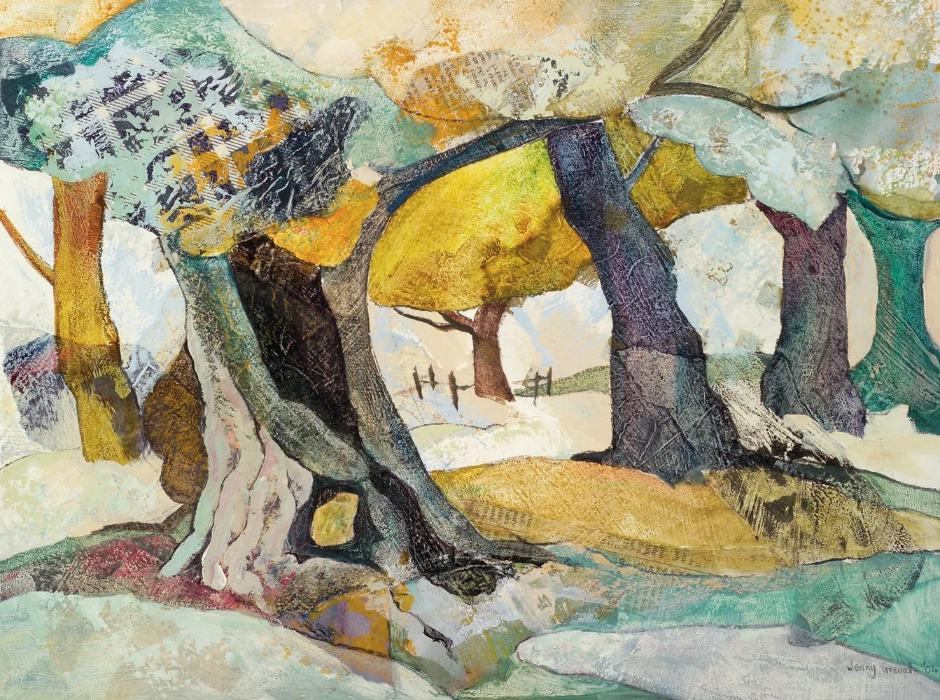 Ancient oak, late summer
