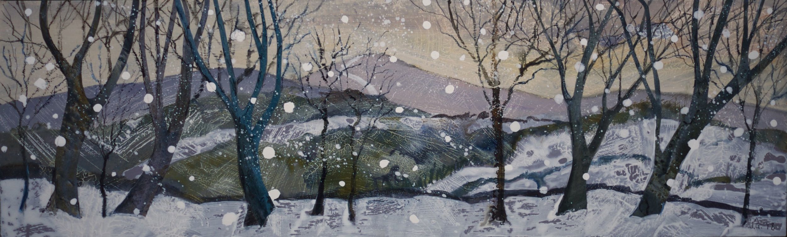 Study for Winter colours, Charnwood