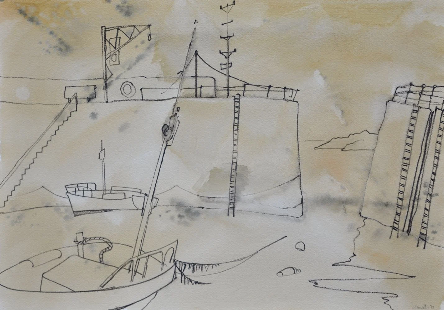 Low tide, Mousehole 