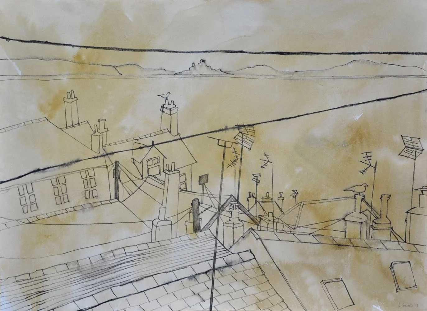 Rooftops, Mousehole 