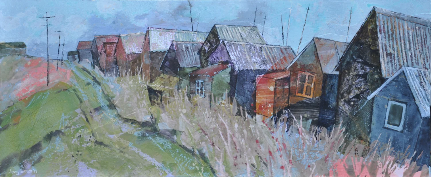 Huts at Blackshore, Southwold