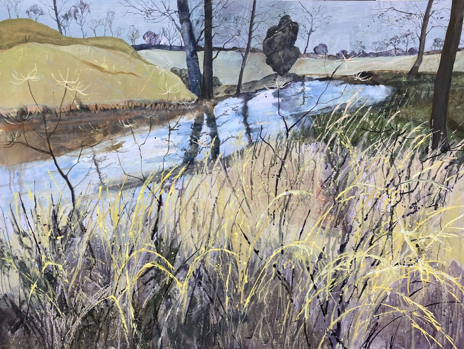 February grasses