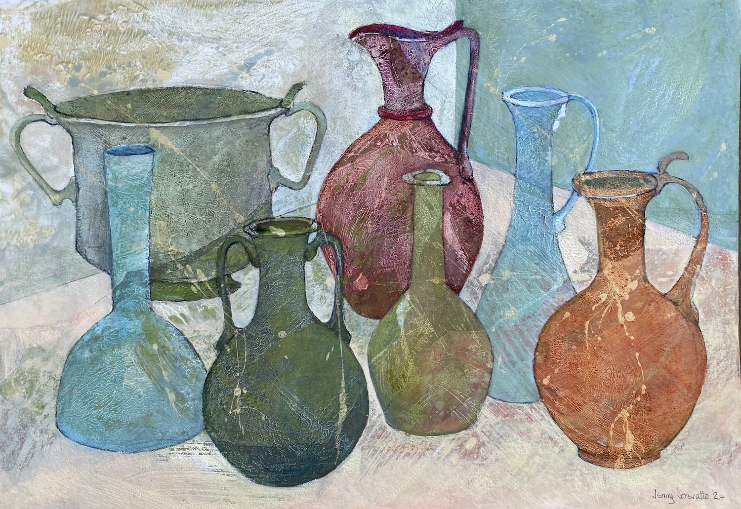 Ancient Roman glass 
