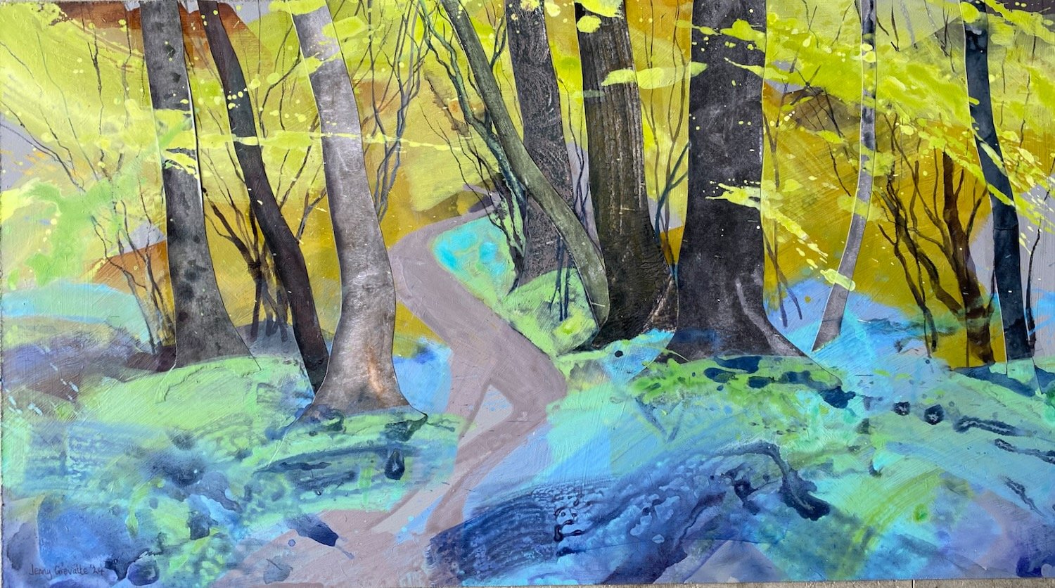 Path through the secret wood