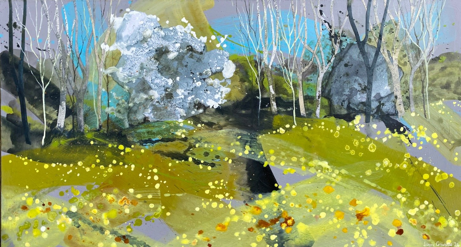 Cowslips in the meadow