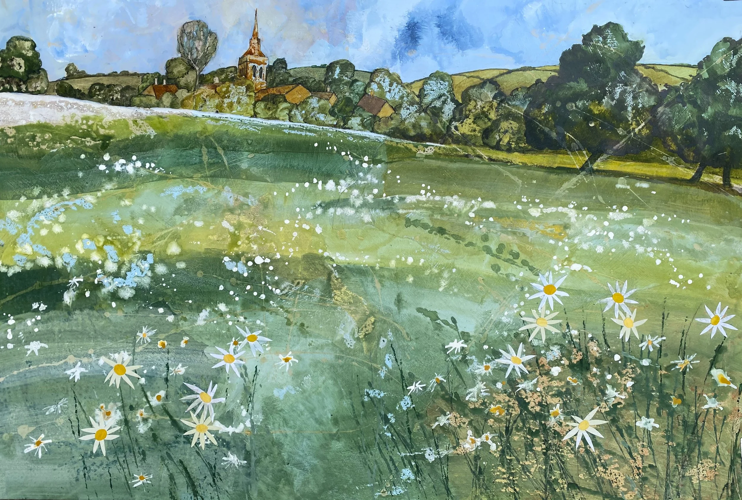 John’s Meadow in June , Lyddington 