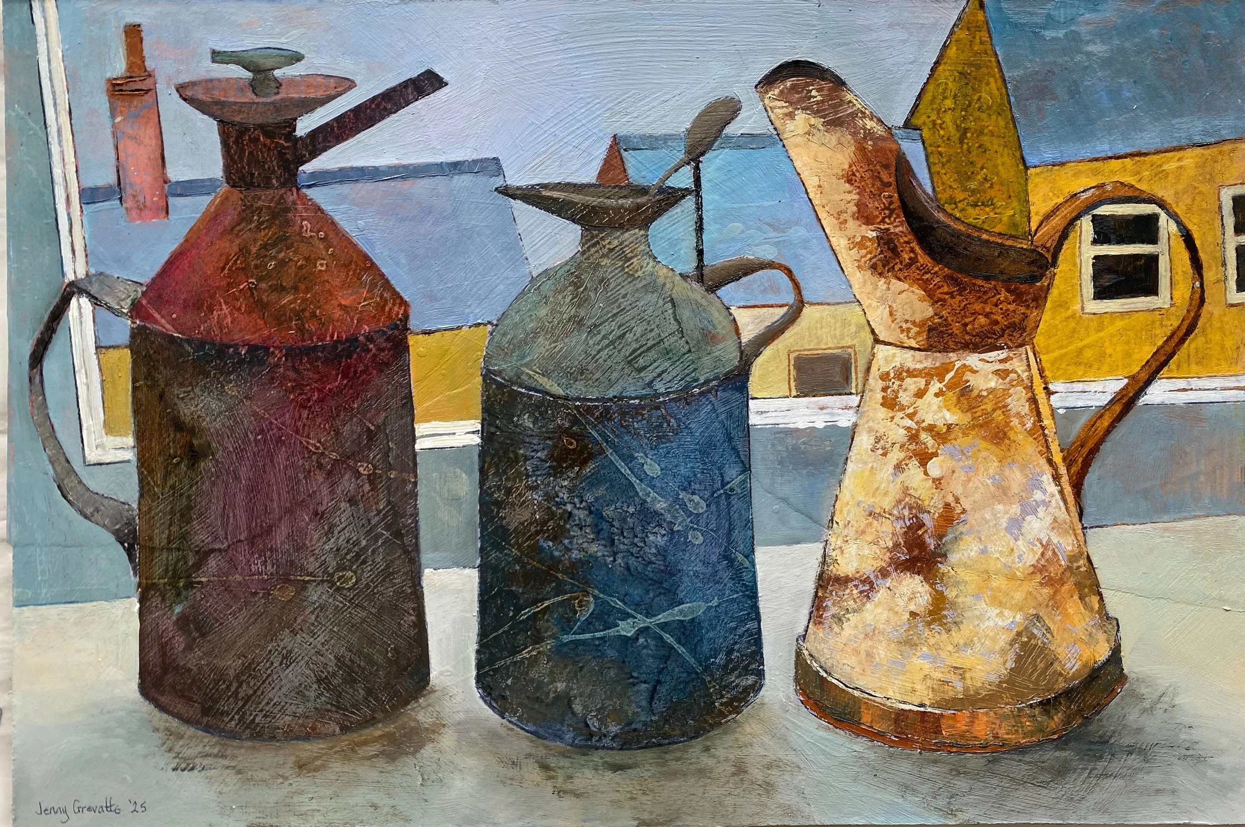 Still life with Jim”s oil can