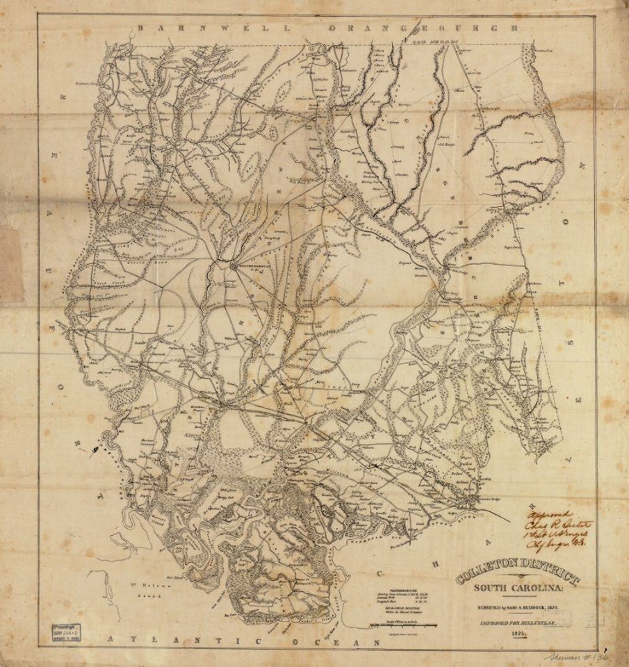 Maps of Walterboro &amp; Colleton County