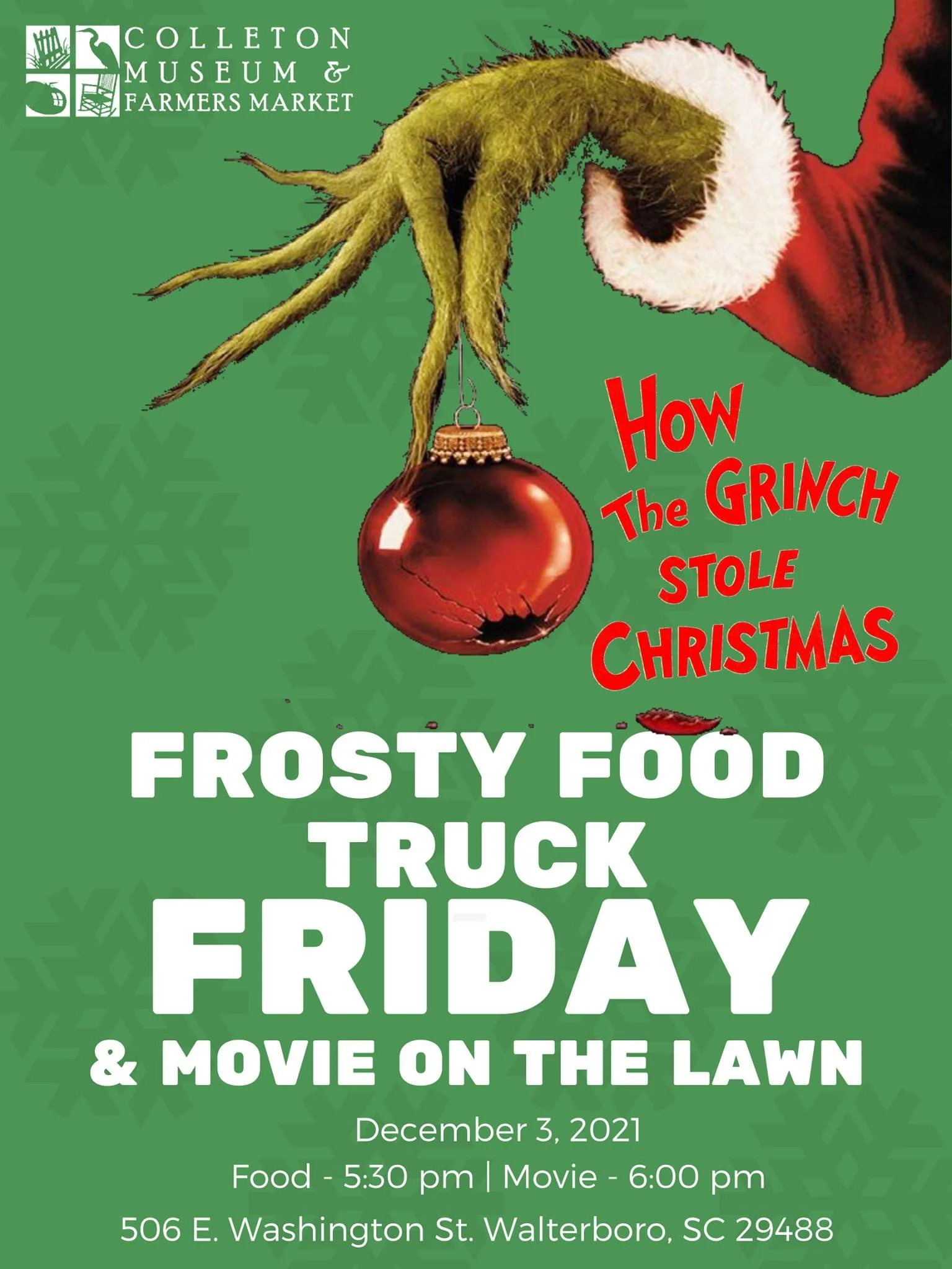 Frosty Food Truck Friday &amp; Movie Night
