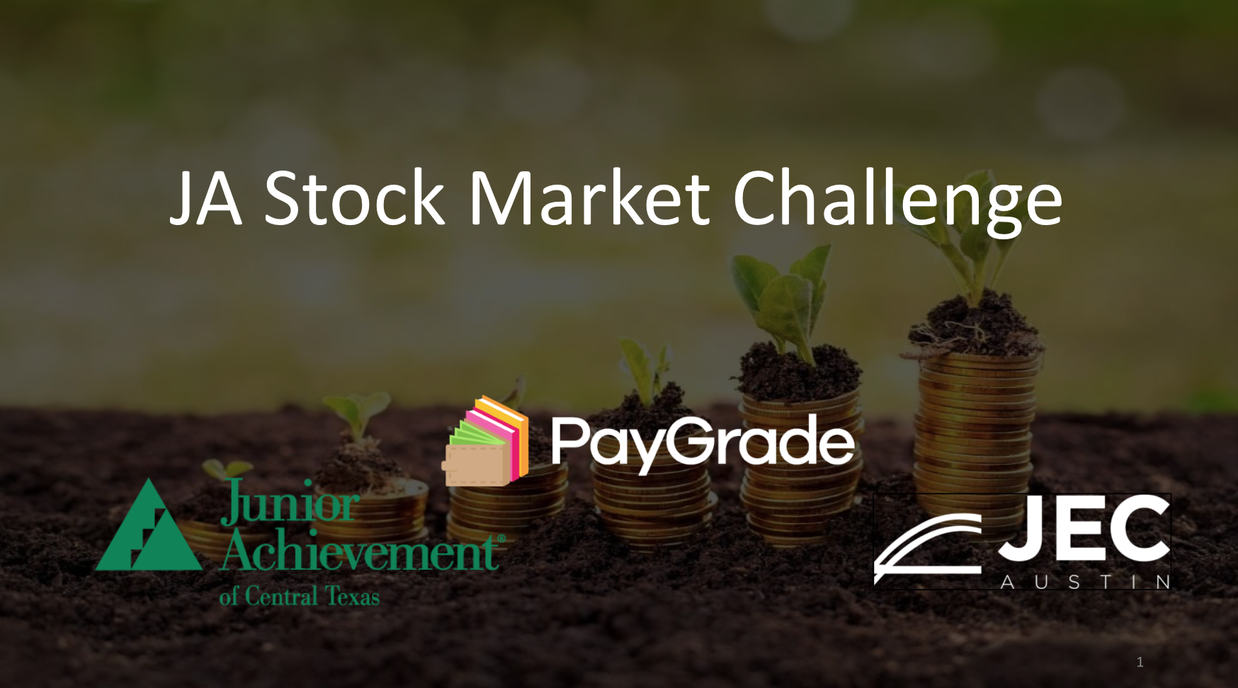 STUDENT 411 JA Stock Market Challenge — Junior Achievement of Central