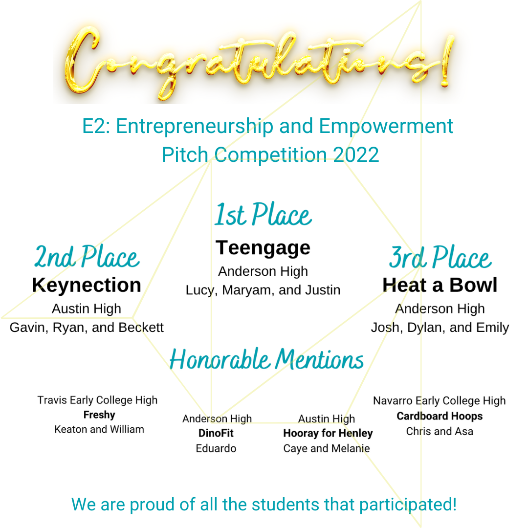 to the winners of E2 Entrepreneurship and Empowerment.png