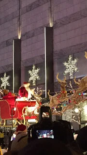 Santa in the parade