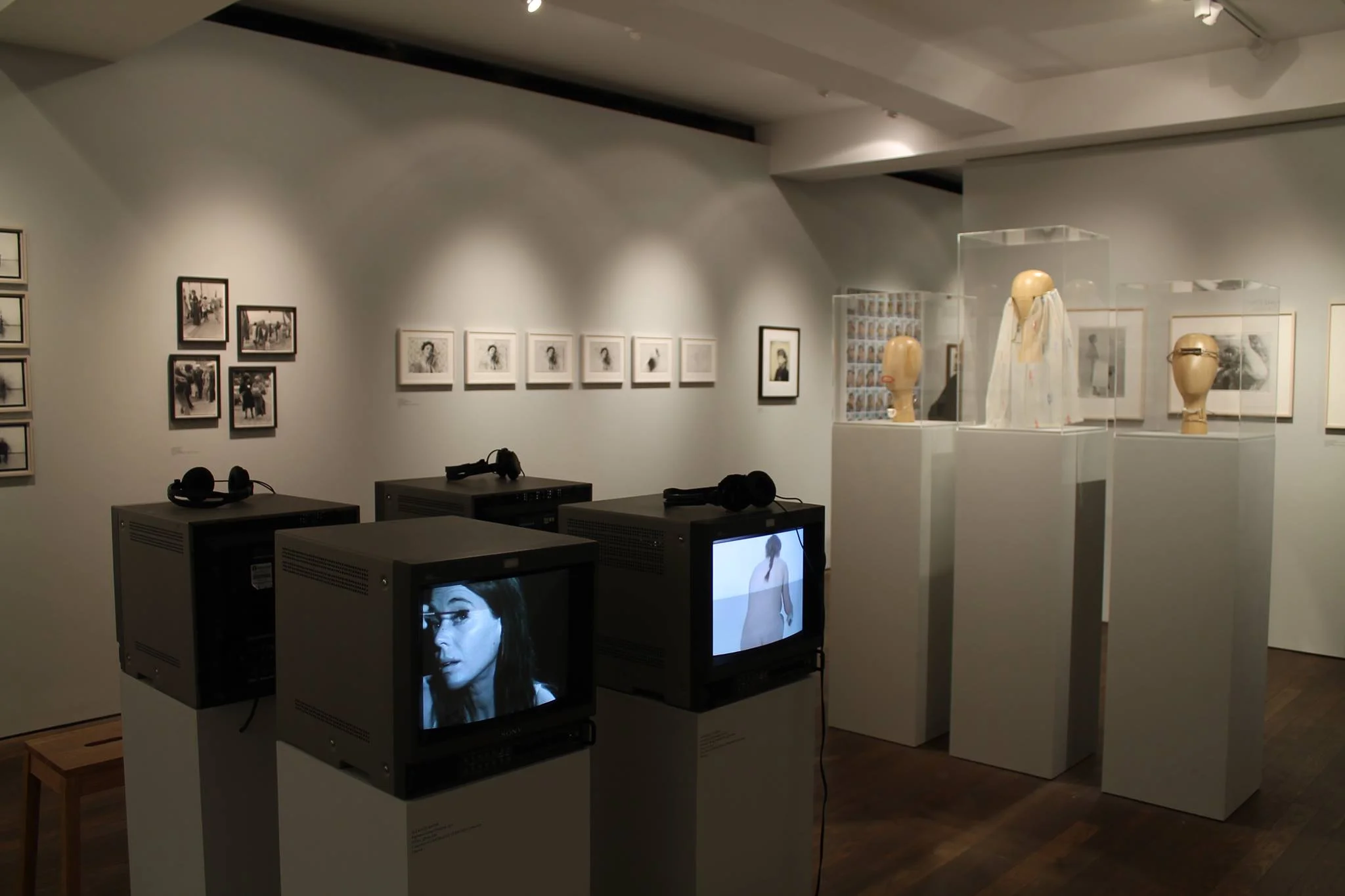 The exhibition displayed a wide range of media
