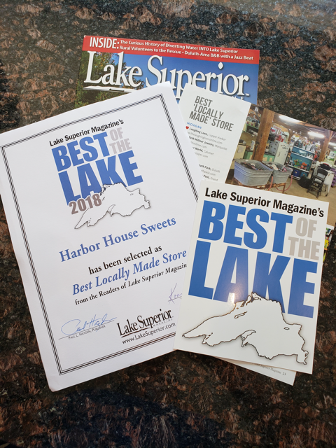Harbor House Sweets - Lake Superior Magazine's Best of the Lake 2018