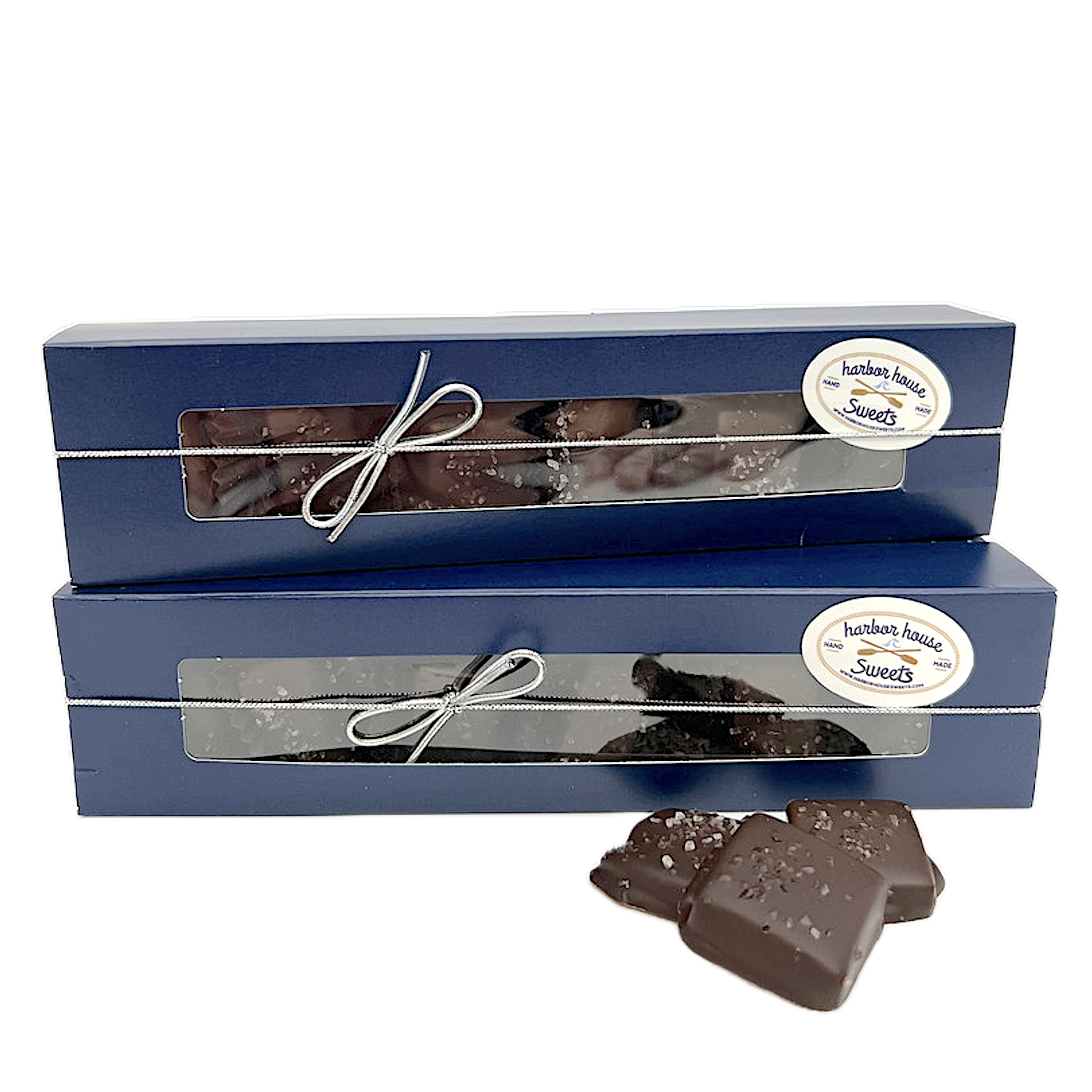 Box of Dark Chocolate Sea Salt Caramels