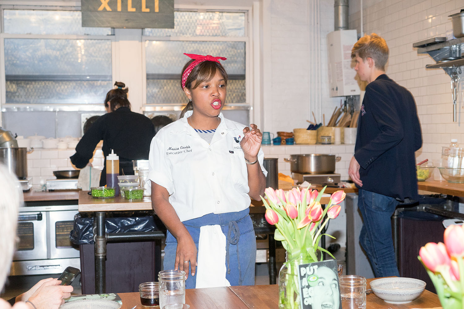 DINNER WITH CHEF MARIA GRUBB AT XILLI LAB