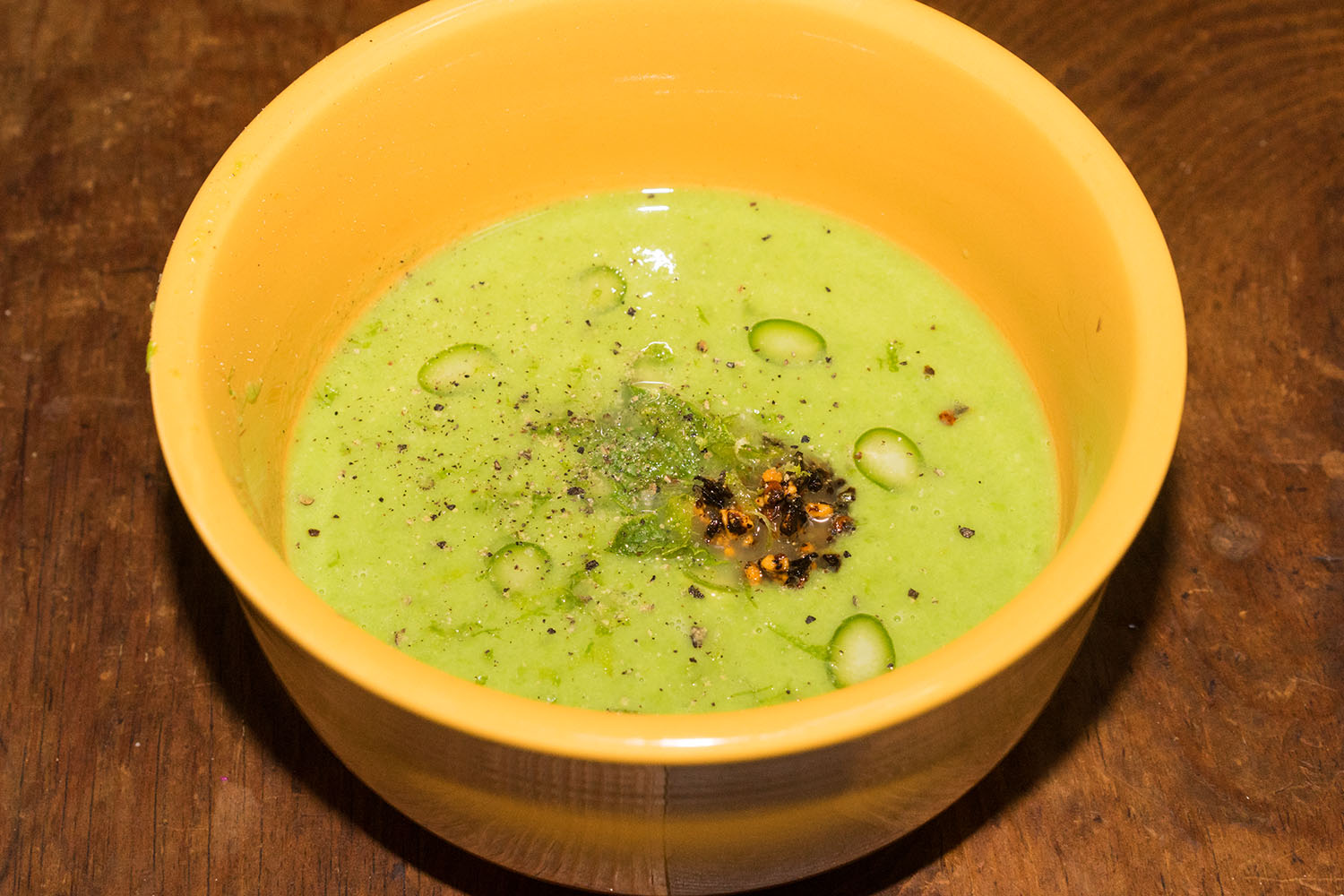THIS SPICY PEA SOUP WILL SMACK YOUR TASTE BUDS