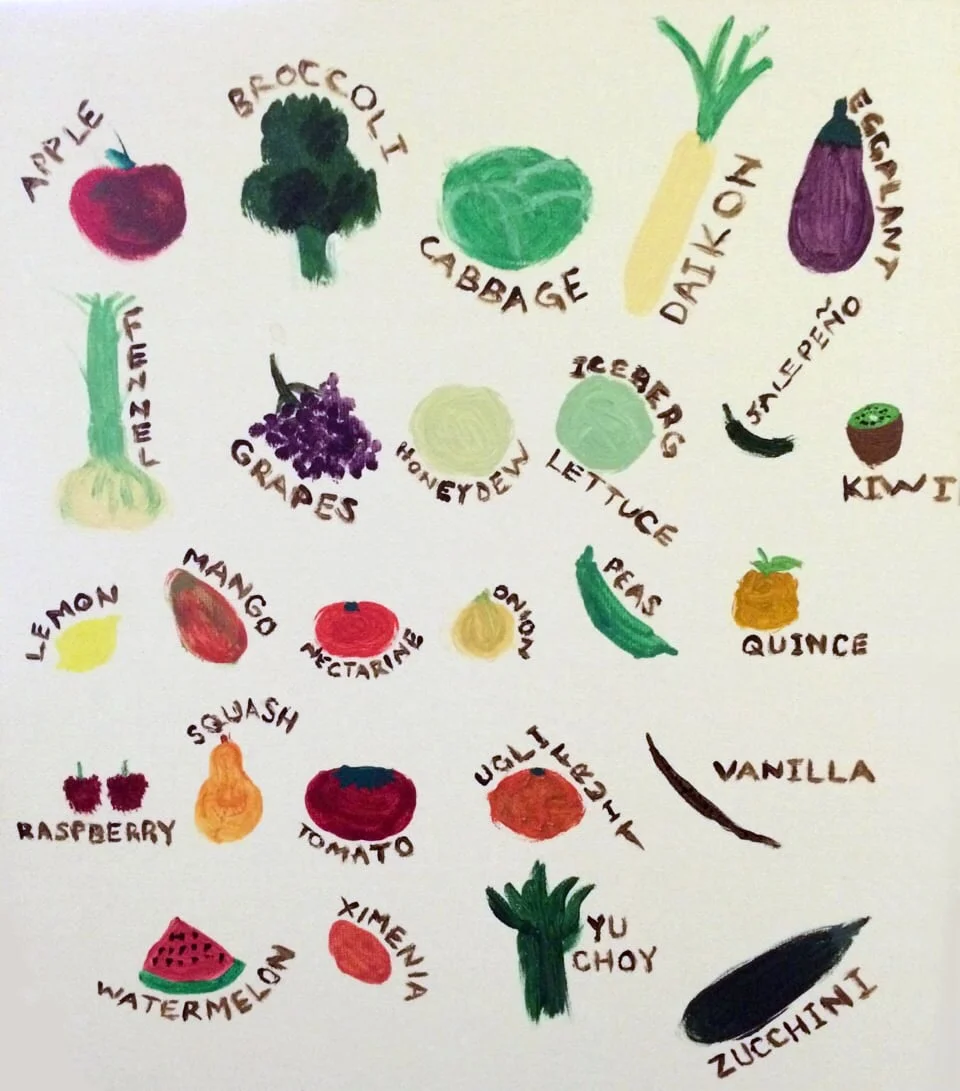 An early prototype of the poster.
