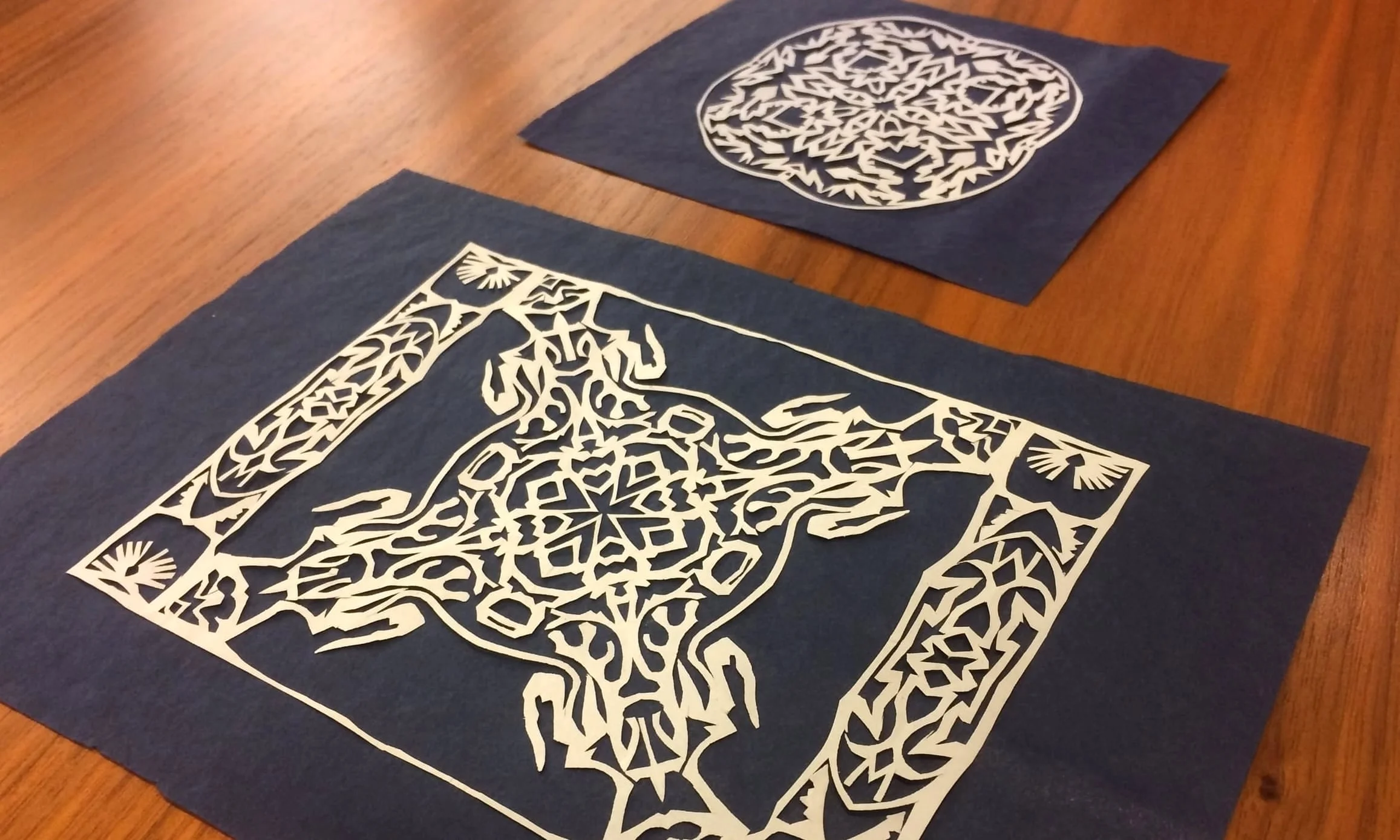 The paper cuttings