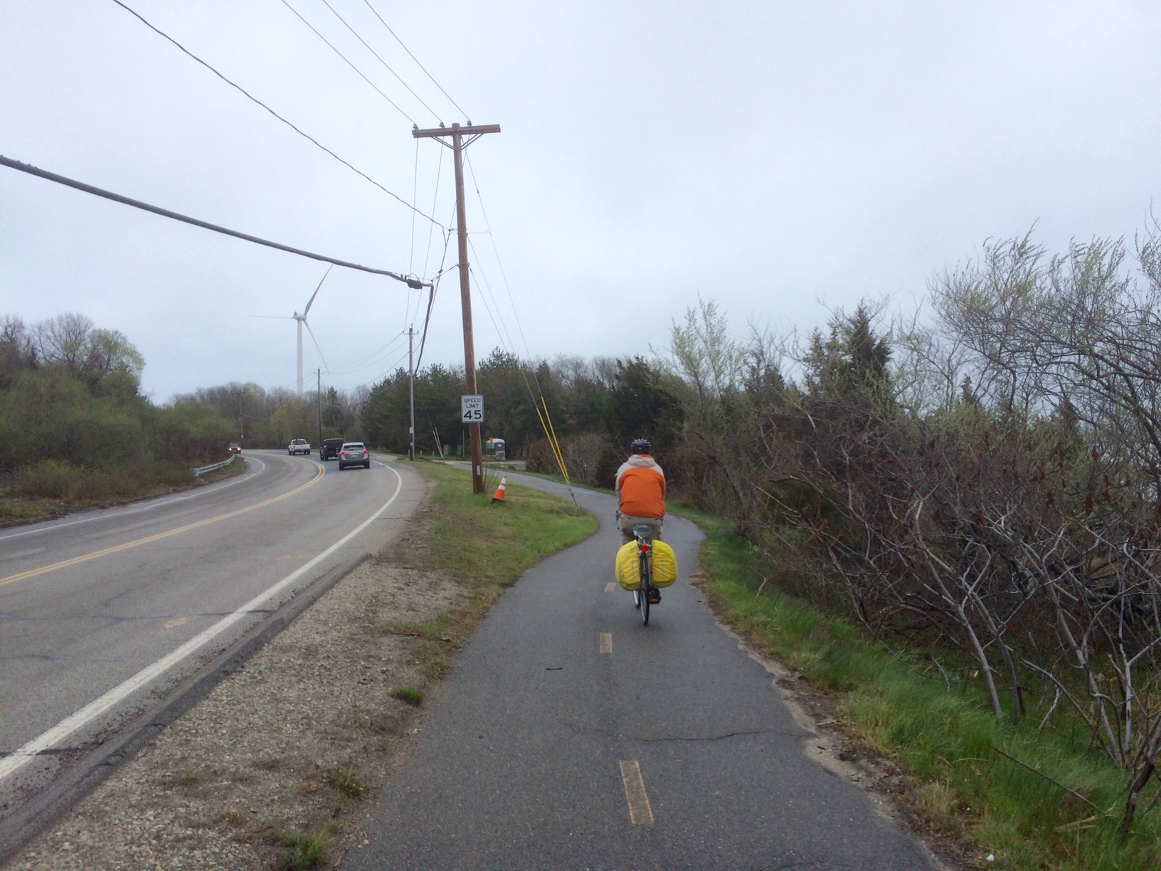 an unexpected bike path in Scituate